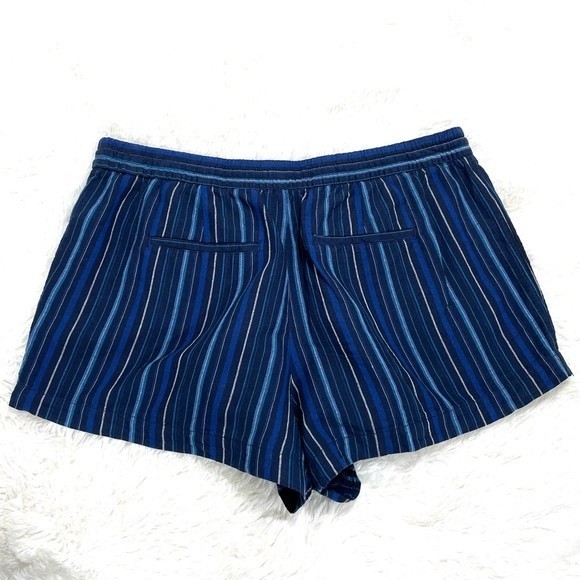 The gap Blue on blue striped drawstring shorts - Picture 6 of 6